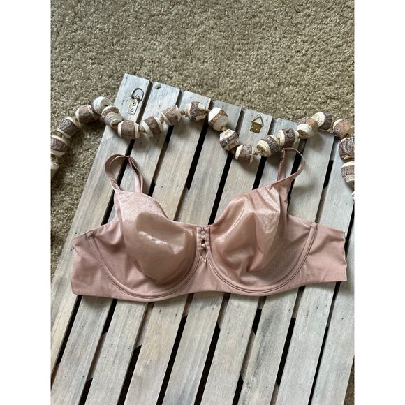 NWOT Torrid Curve Unlined Demi Glossy Mesh Ballet Back Bra - Picture 3 of 8